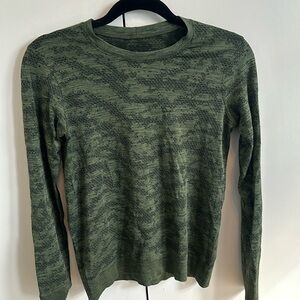 Green Lululemon Long Sleeve Top
